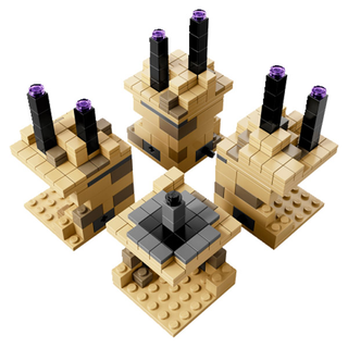 Illustration for article titled The Latest Lego Minecraft Set Is Called The End